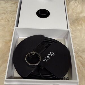 OURA ring, silver Size 10